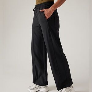 Athleta Stride Pants Wide Leg